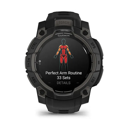 Reloj Garmin Instinct 3 diseño robusto para deporte