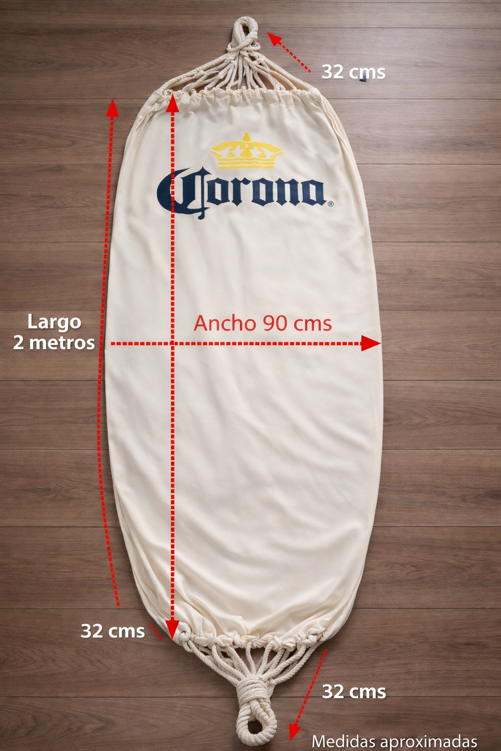 HAMACA CORONA algodón